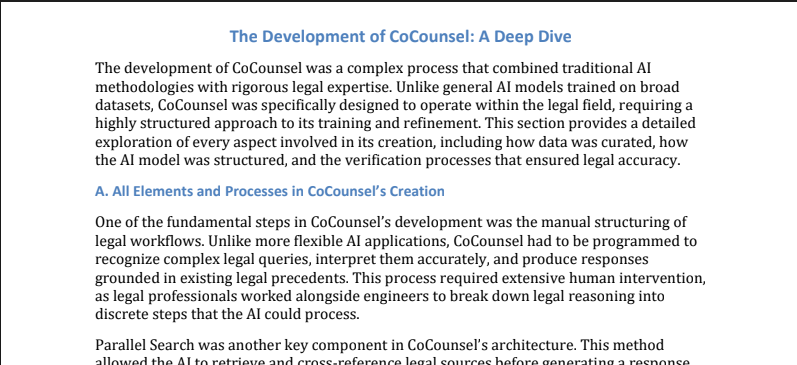 Report on Automating the Development of AI Agents.